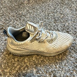 Well loved adidas tennis shoes